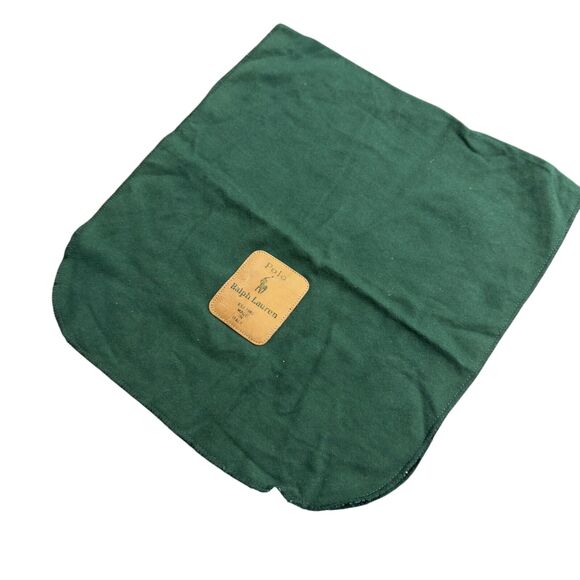 Polo Ralph Lauren Unisex Green Dust Cloth Cover Glasses Cleaner Microfiber Cloth - Picture 2 of 5